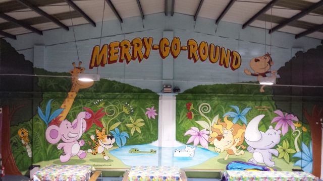 Merry Go Round Sittingbourne Feature Wall